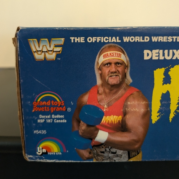 Vtg 1985 WWF Hulk Hogan's Hulkamania Deluxe Workout Set Brand New/Sealed. LJN - Picture 15 of 17